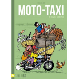 Moto-taxi à bécane au Bénin
