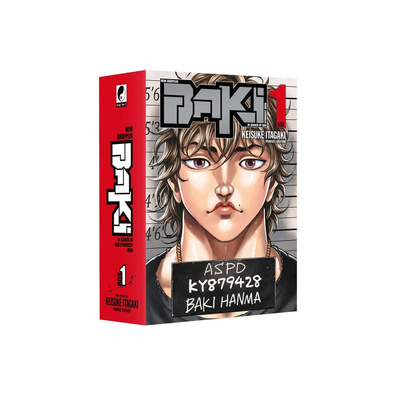 New Grappler Baki - Perfect Edition - Partie 1 - Coffret Collector (tomes 1 à 8)
