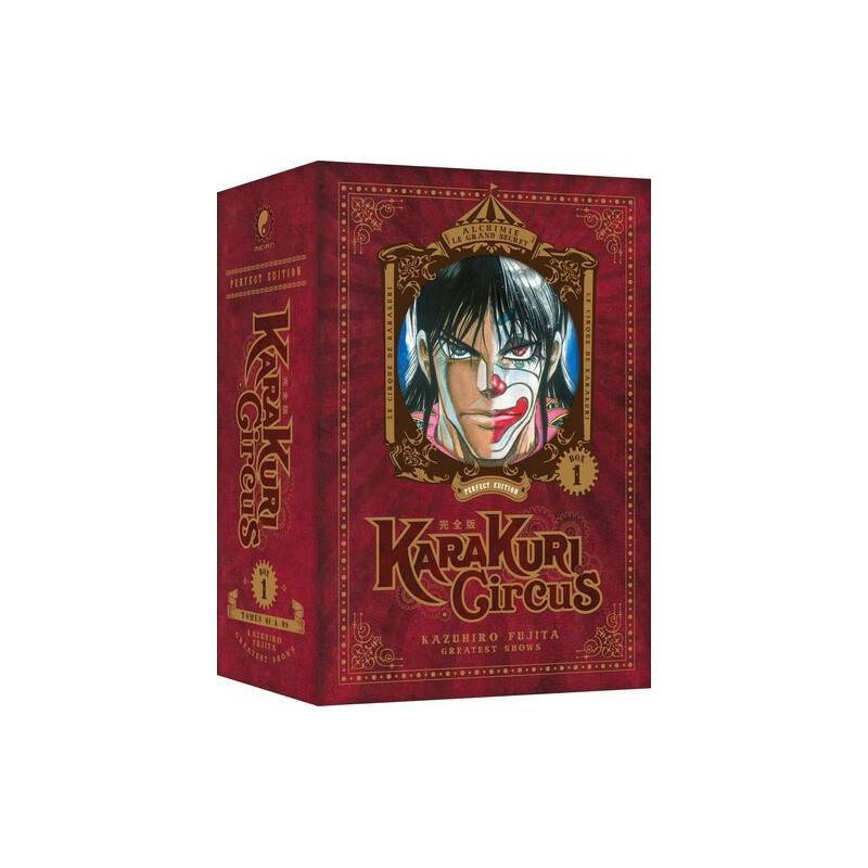 Karakuri Circus - Perfect Edition - Partie 1 - Coffret Collector (tomes 1 à 8)