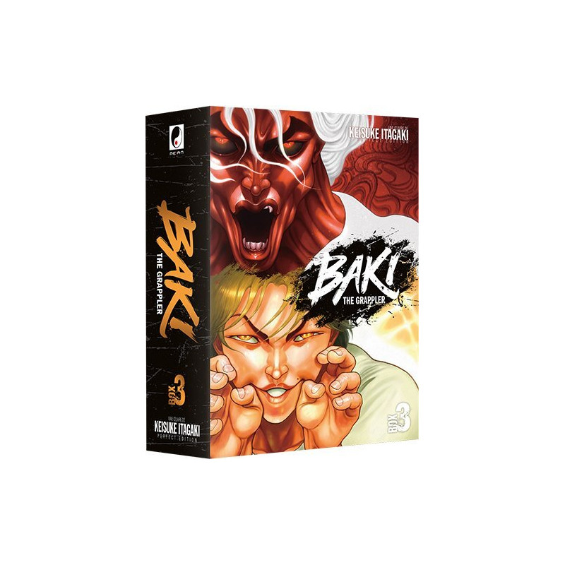 Baki the Grappler - Perfect Edition - Partie 3 - Coffret Collector (tomes 17 à 24)