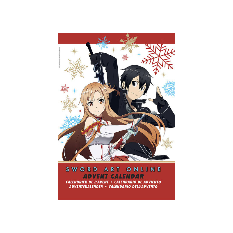 Sword Art Online le calendrier de l'avent officiel