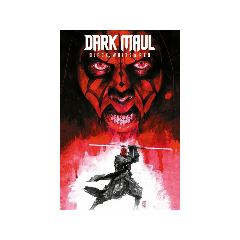 Dark Maul : Black White & Red