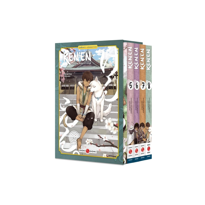 Ken'en - Comme chien et singe - coffret -  vol. 05 à vol. 08