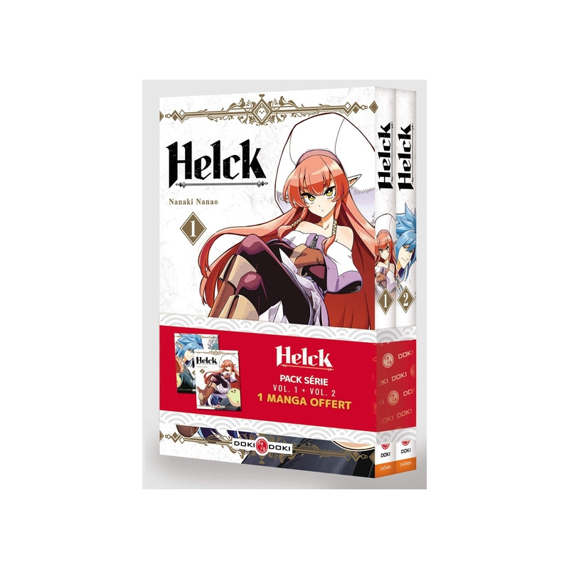 Helck - pack promo vol. 01 et 02 - édition limitée