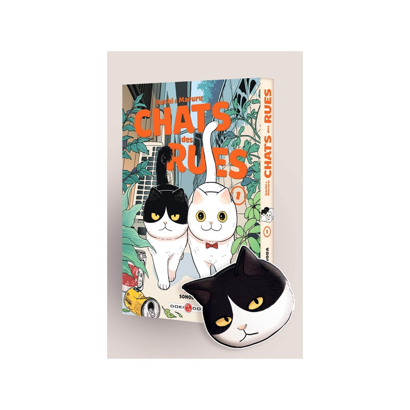 Hachi & Maruru - Chats des rues - vol. 01 + magnet offert - édition limitée
