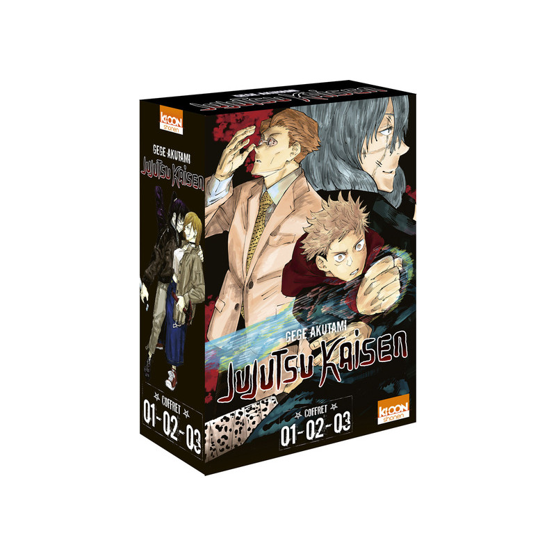 Coffret Jujutsu Kaisen vol. 1 à 3 2025
