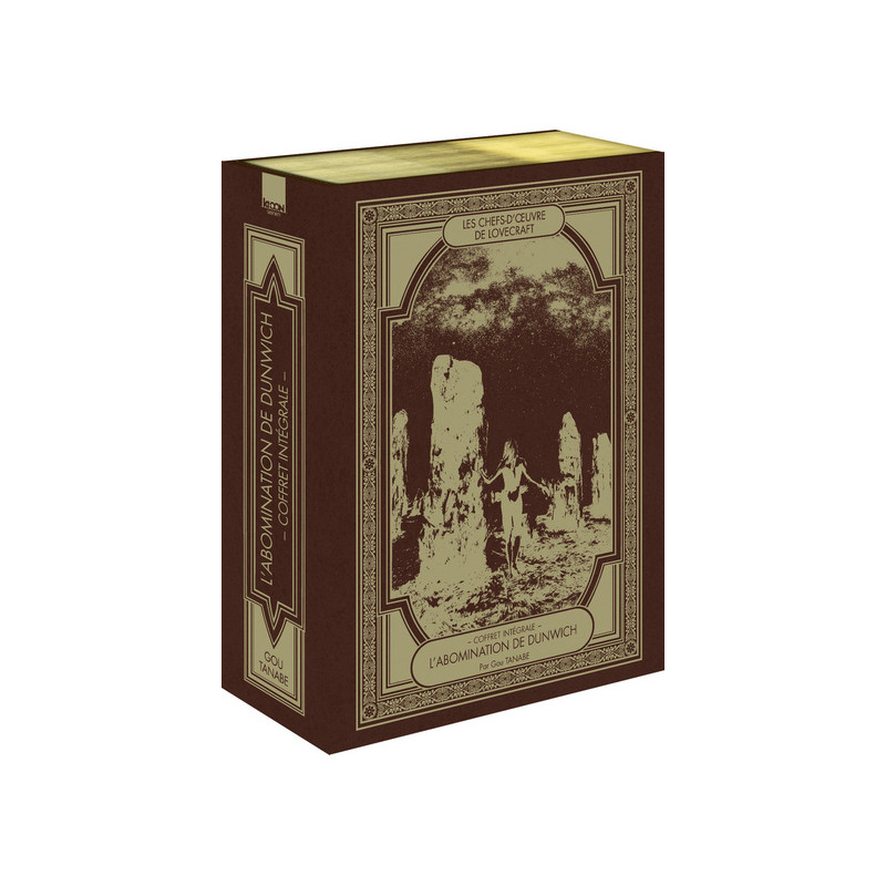 Coffret Les Chefs-d'oeuvre de Lovecraft - L'Abomination de Dunwich vol. 1 à 3