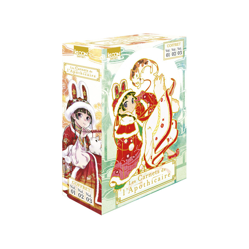 Coffret Les Carnets de l'apothicaire vol. 1 à 3 2025
