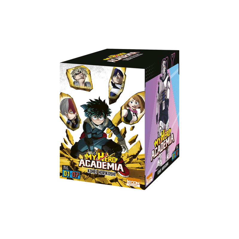 Coffret intégrale My Hero Academia vol. 1 à 7