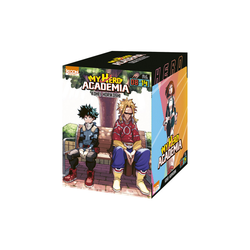 Coffret intégrale My Hero Academia vol. 8 à 14