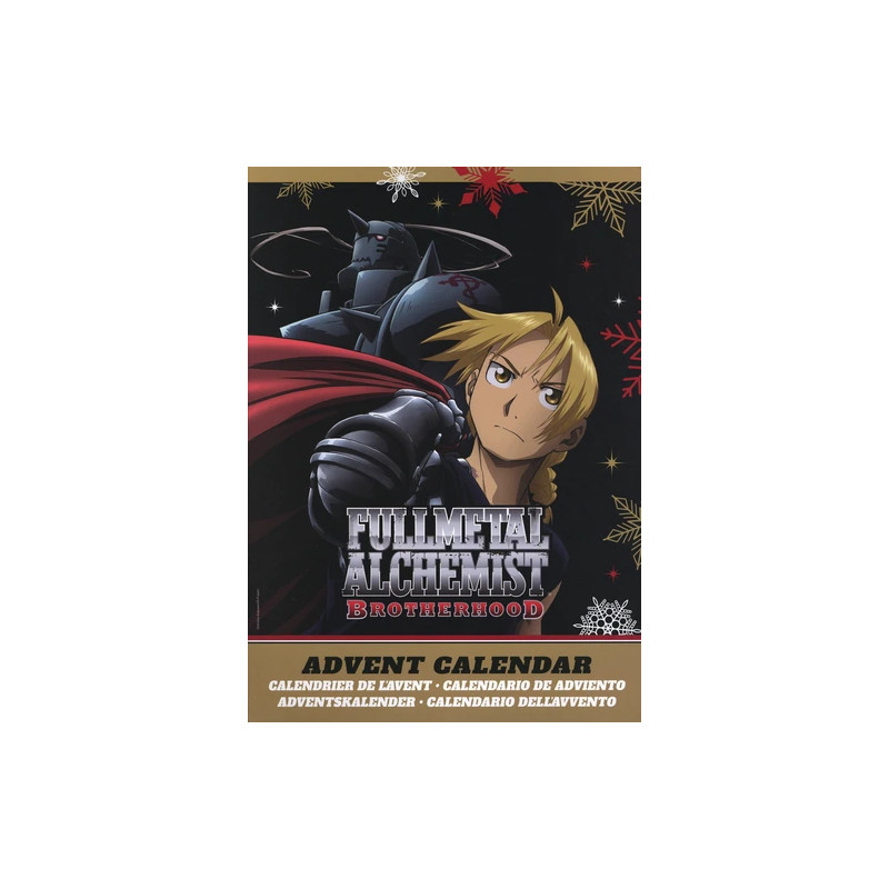 Fullmetal Alchemist Brotherhood : le Calendrier de l'avent officiel !