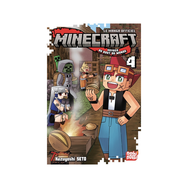Minecraft, le manga officiel - Voyage au bout du monde T04