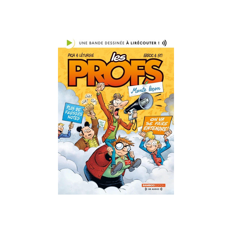 Les Profs - tome 01 - bd audio