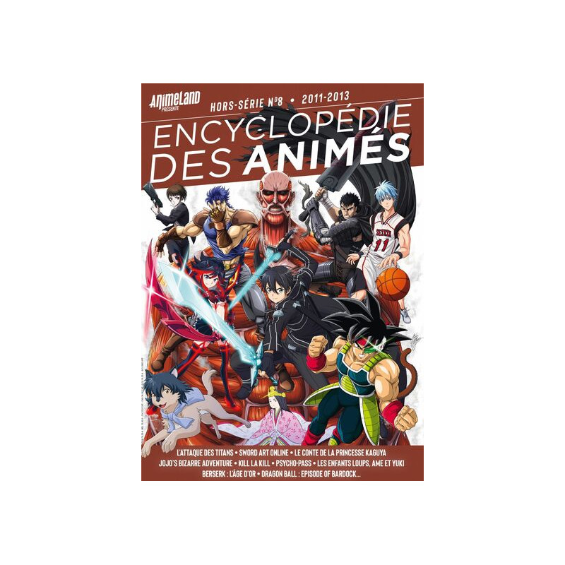 Encyclopédie des animés 8 2011 à 2013