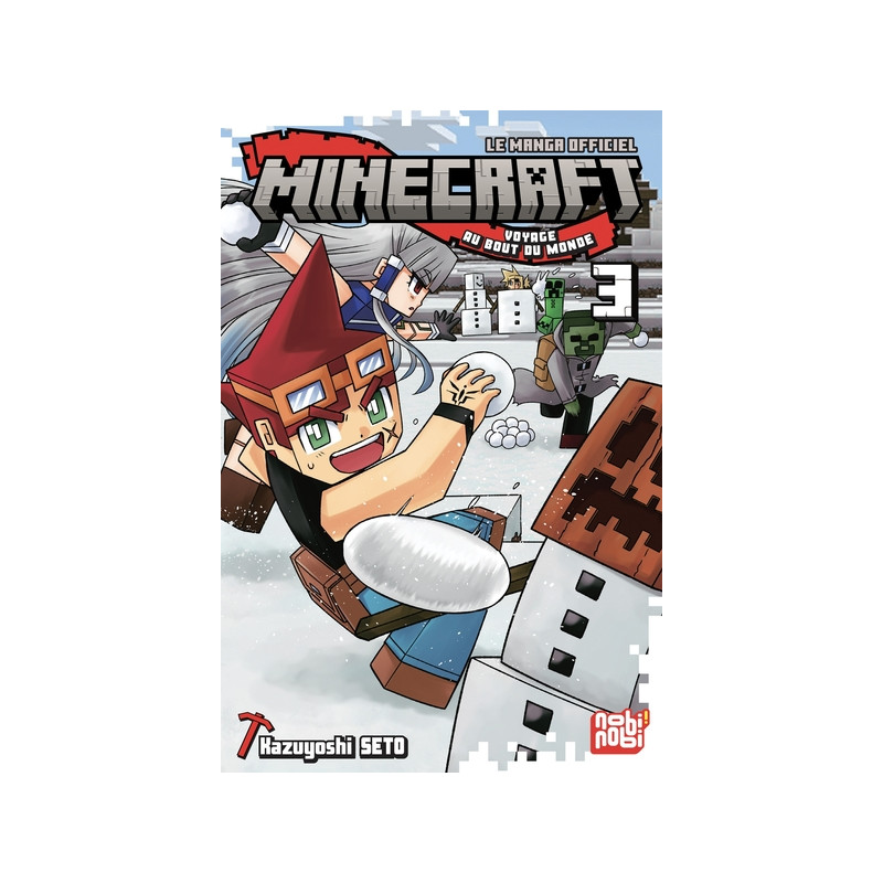 Minecraft, le manga officiel - Voyage au bout du monde T03