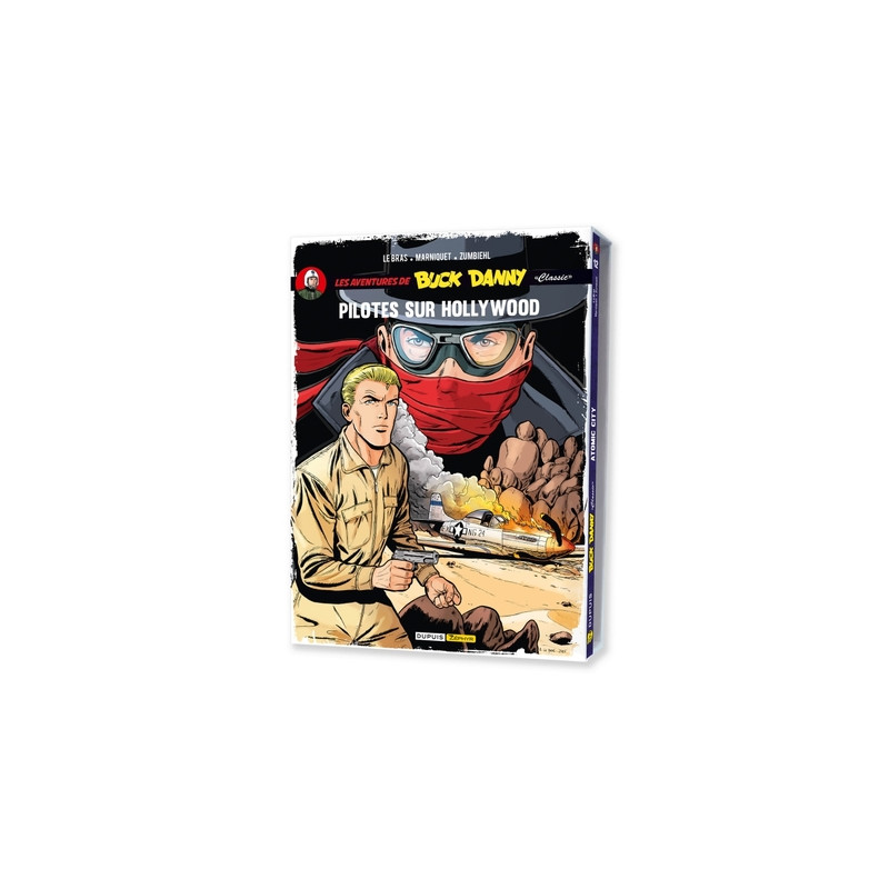 Coffret Buck Danny Classic T12 + ex-libris numéroté et signé avec cale
