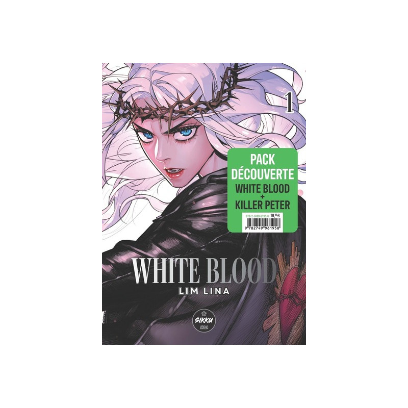 Pack découverte Lina Lim - White Blood T01 & Killer Peter T01
