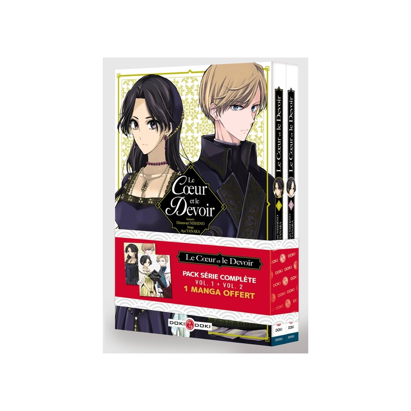 Le Coeur et le Devoir  - pack vol.01 et vol.02 - édition limitée