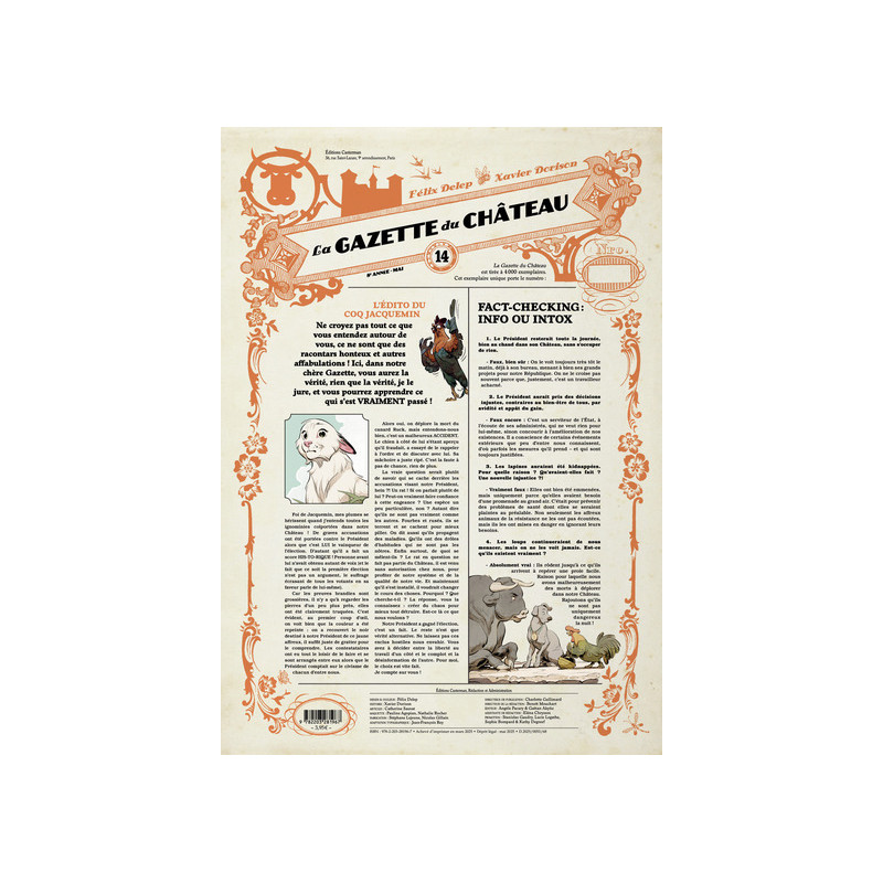 Le Château des animaux - La Gazette du château