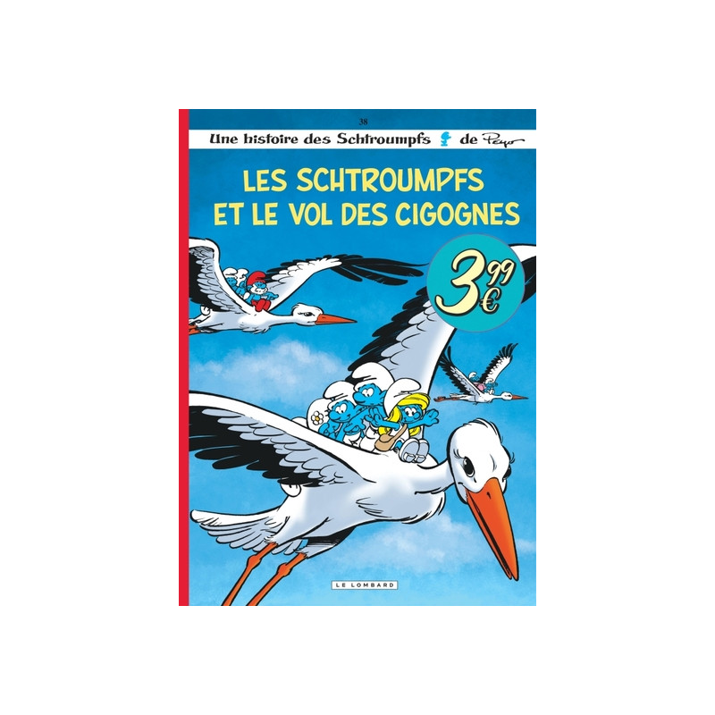 Les Schtroumpfs Lombard - Tome 38 - Les Schtroumpfs et le vol des cigognes