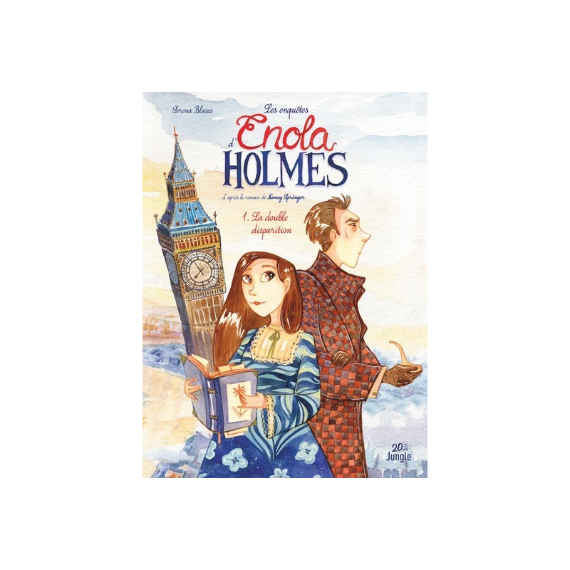 Enola Holmes - 20 ans Jungle - Tome 1 La double disparition