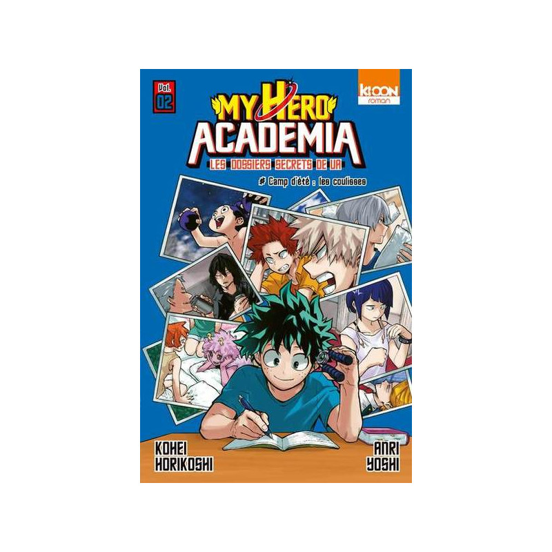 Roman My Hero Academia Les dossiers secrets de UA T02