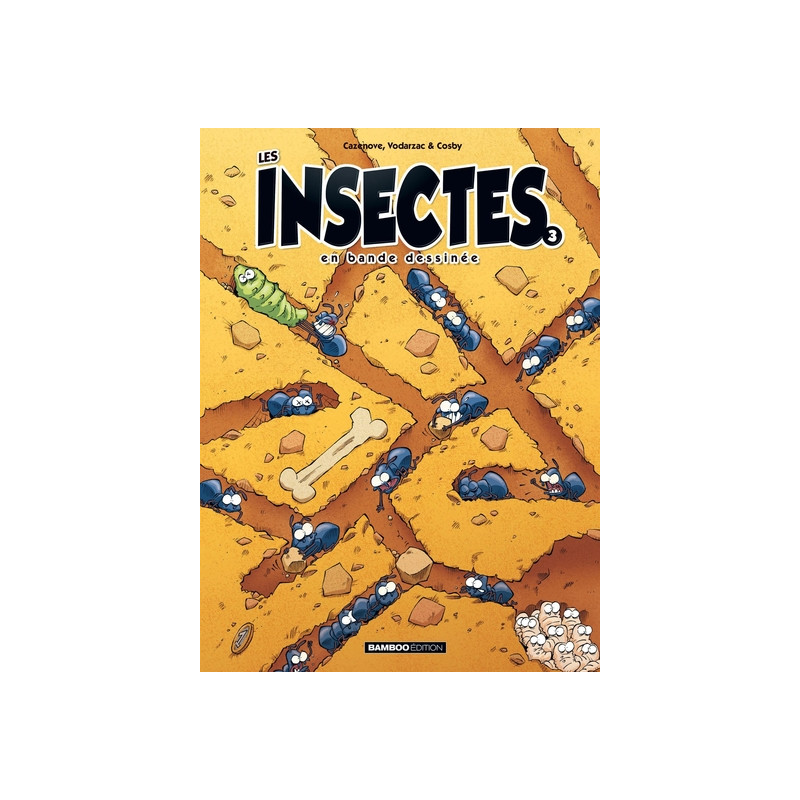 Les Insectes en BD - tome 03 - top humour
