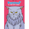 PANTOUF  LE CHAT PAS SYMPA