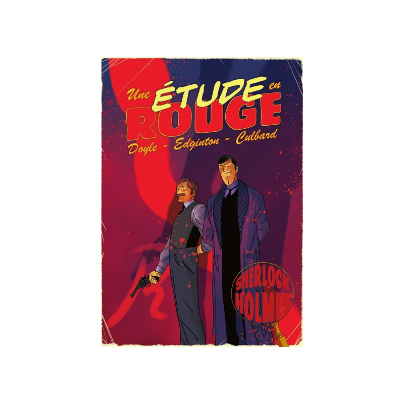 Les aventures illustrées de Sherlock Holmes - Une étude en Rouge