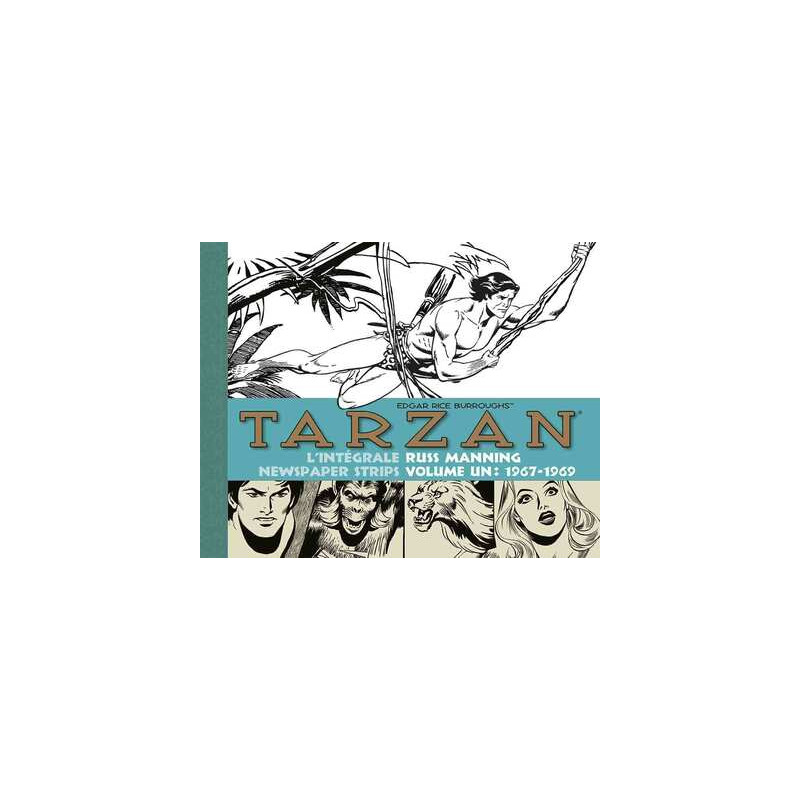 Tarzan - L'intégrale russ manning newspaper strips (volume 1 : 1967 / 1969)
