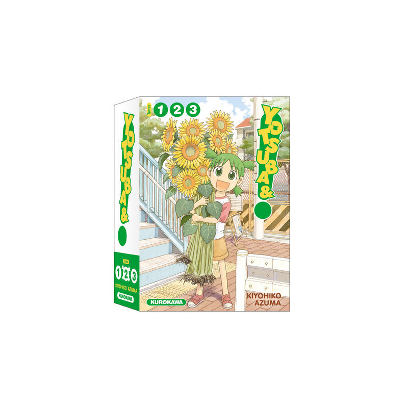 Coffret Yotsuba! - tomes 1-2-3