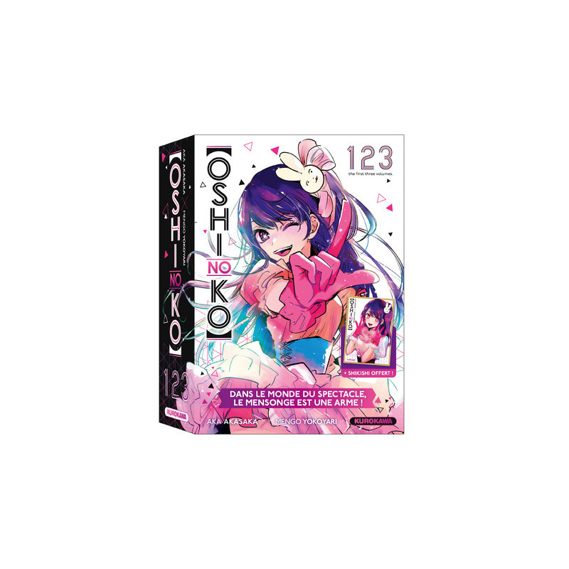 Coffret Oshi no Ko - tomes 1-2-3