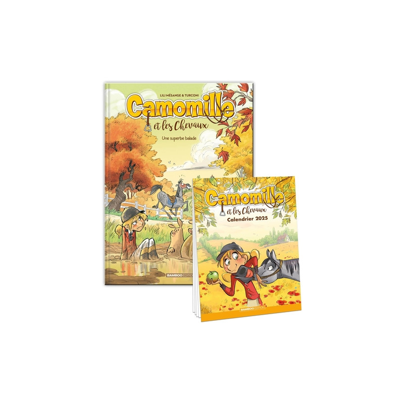 Camomille et les chevaux - tome 05 + calendrier 2025 offert