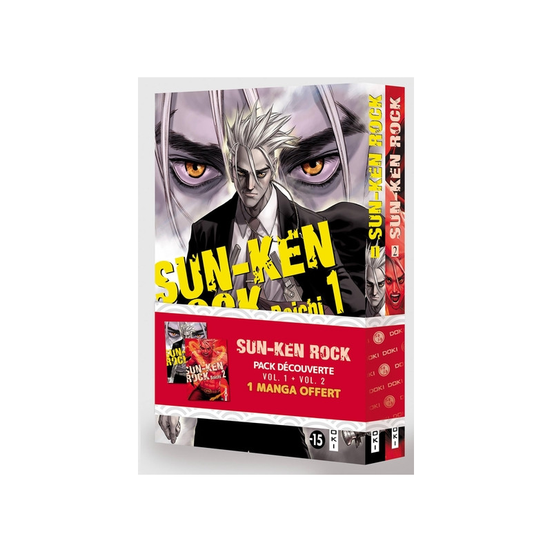 Sun-Ken Rock - Pack promo vol. 01 et 02 - édition limitée