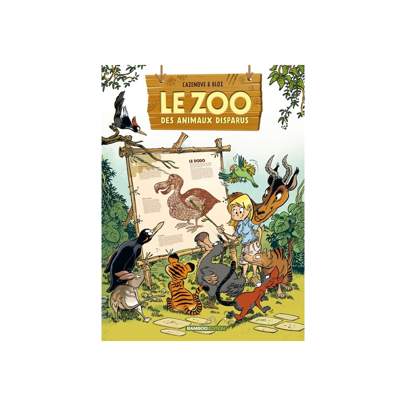 Le Zoo des animaux disparus - tome 01 - top humour