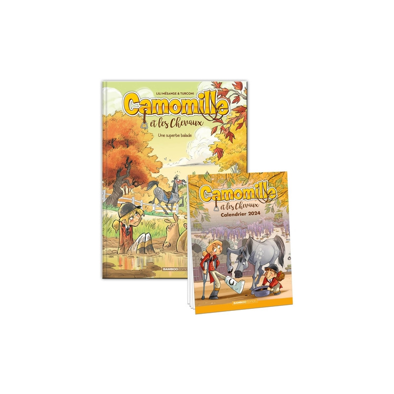 Camomille et les chevaux - tome 05 + calendrier 2024 offert