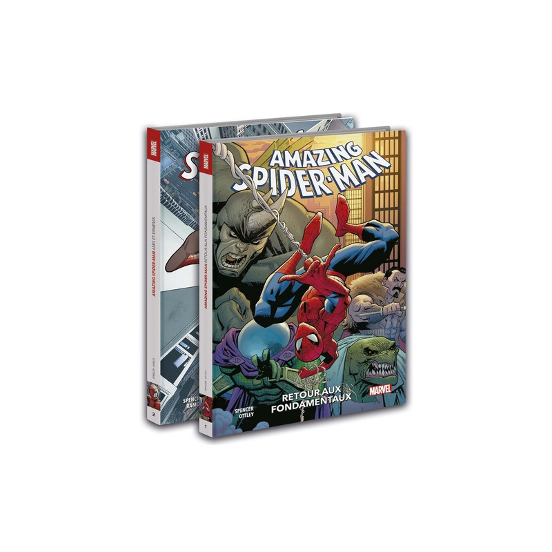 Amazing Spider-Man Pack découverte T01 & T02