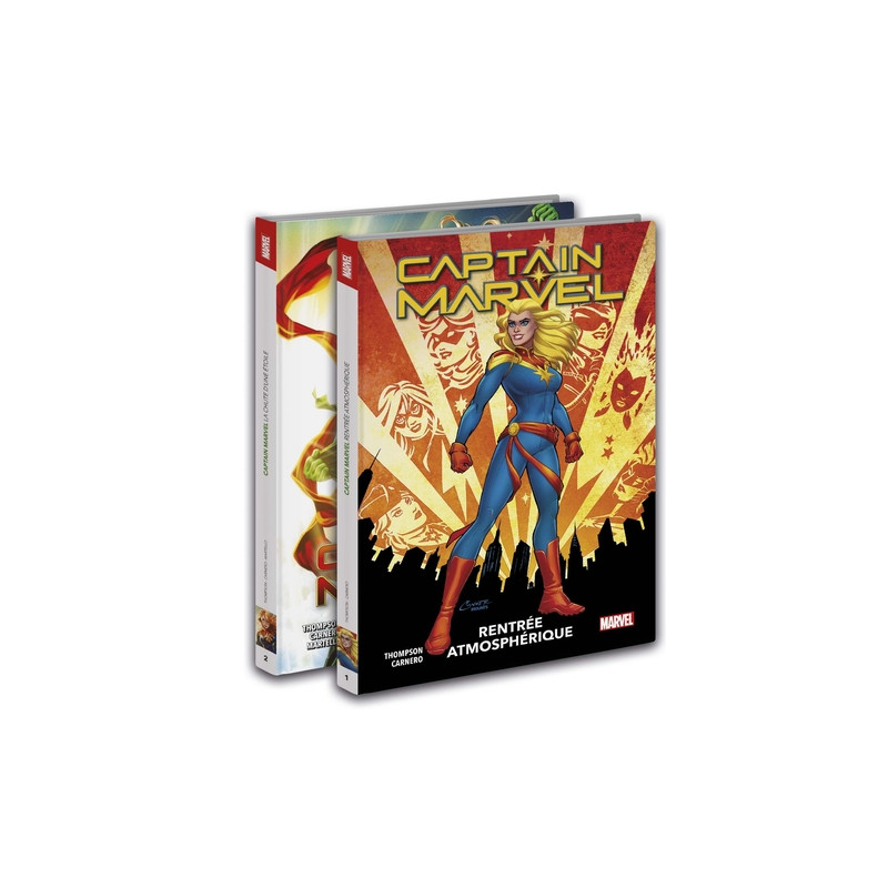Captain Marvel Pack découverte T01 & T02