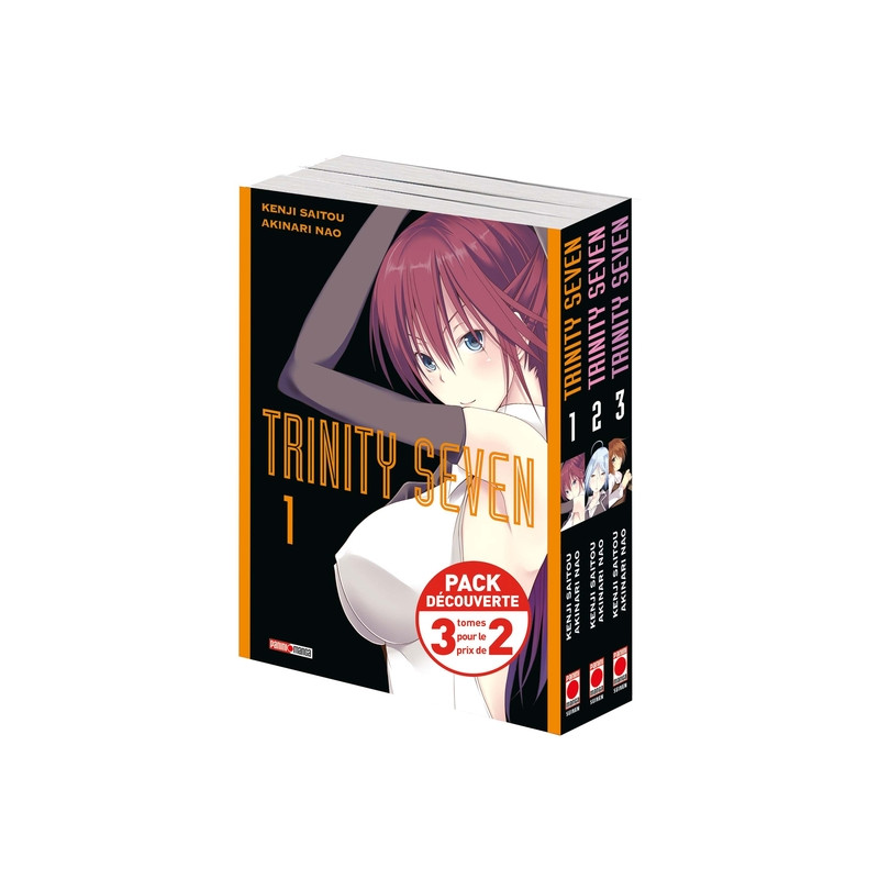 Trinity Seven Pack découverte T01 à T03