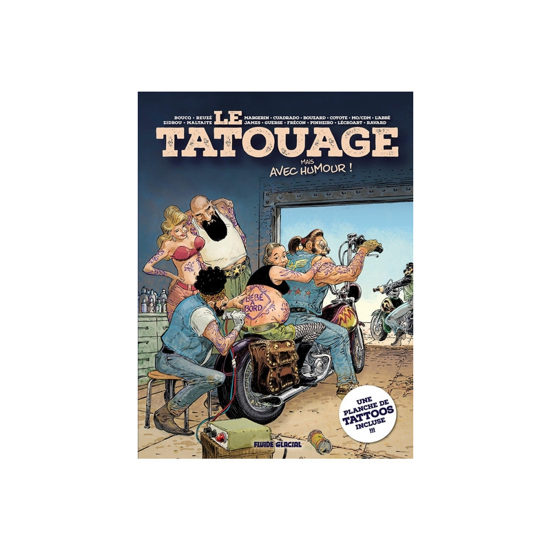 Le Tatouage mais avec humour + 1 planche de tatouages