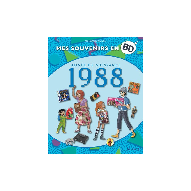 Mes souvenirs en BD - 1988