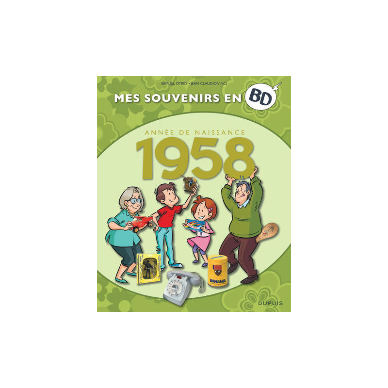 Mes souvenirs en BD - 1958
