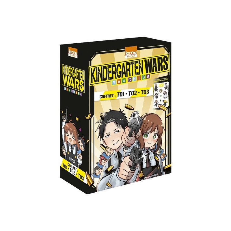 Coffret Kindergarten Wars vol. 1 à 3