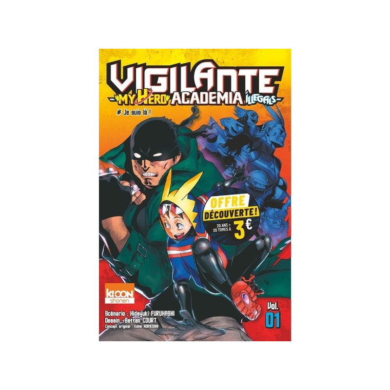 Vigilante - My Hero Academia Illegals T01 à 3 euros
