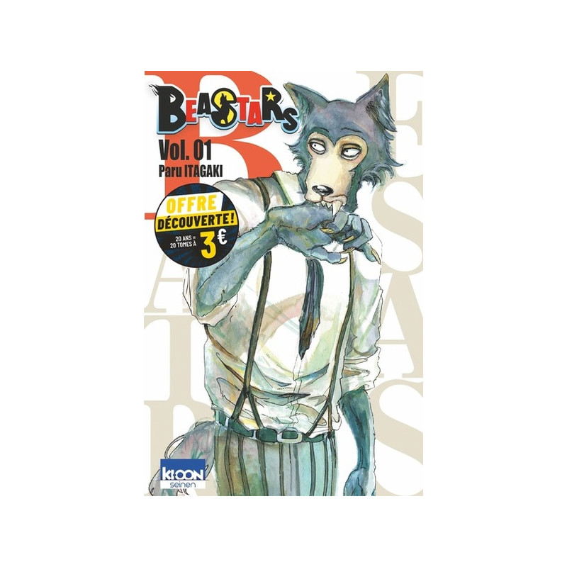 Beastars T01 à 3 euros