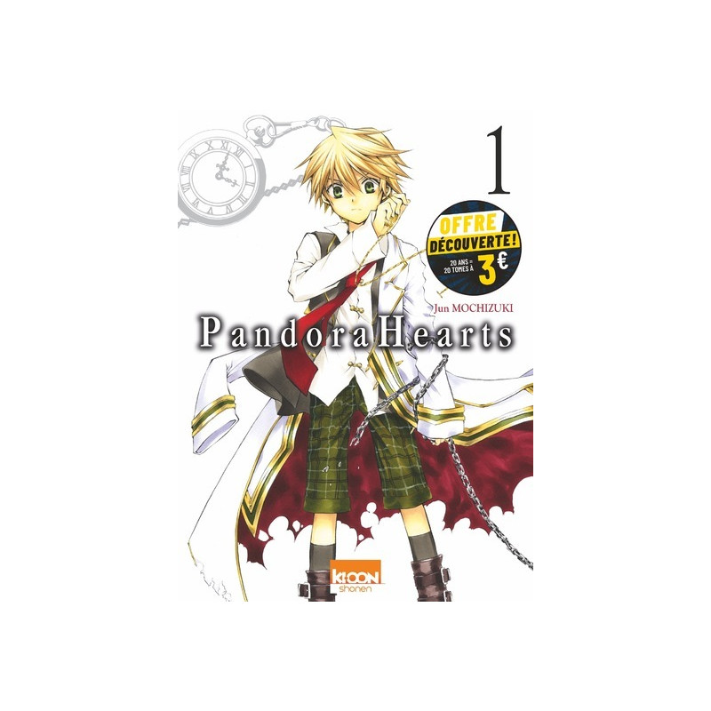 Pandora Hearts T01 à 3 euros