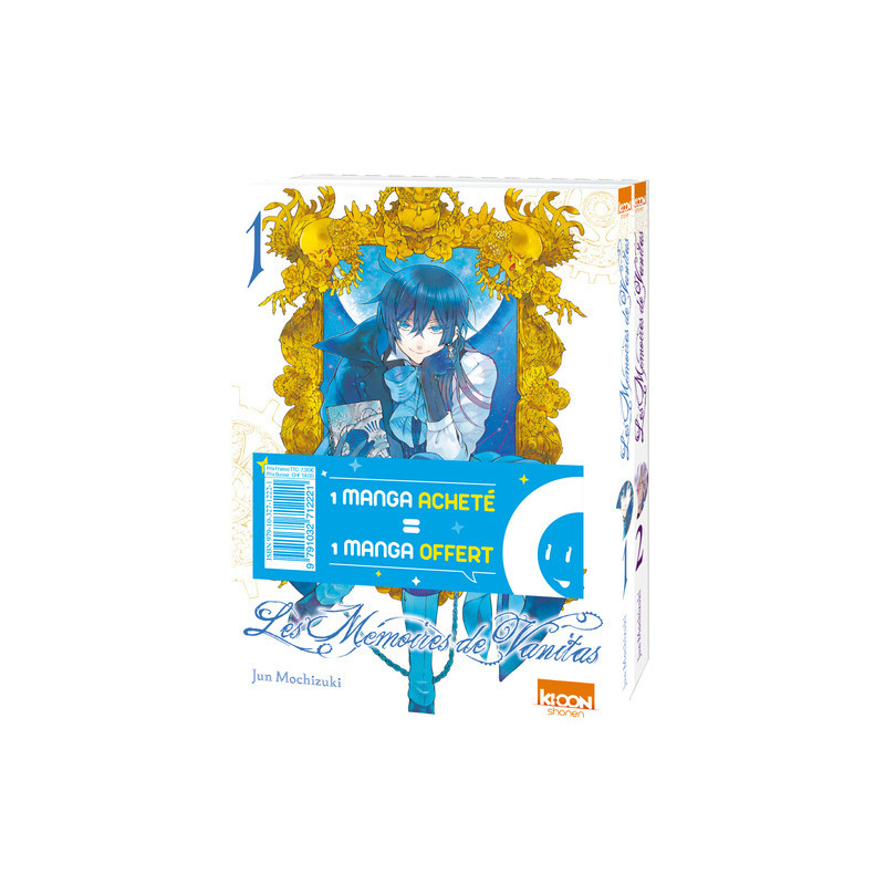 Pack offre découverte Les Mémoires de Vanitas T01 & T02