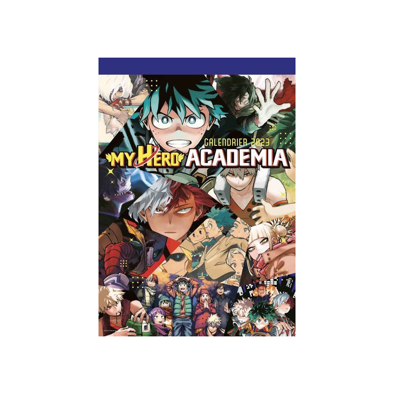 Calendrier My Hero Academia 2023