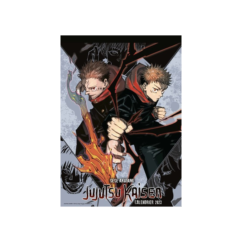 Calendrier Jujutsu Kaisen 2023