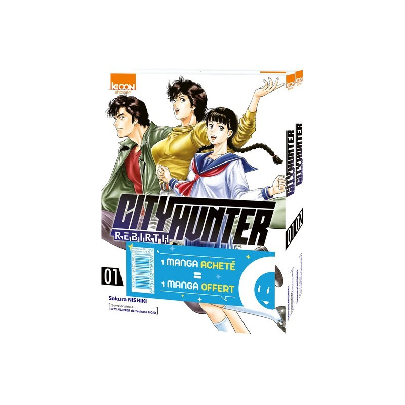 Pack offre découverte City Hunter Rebirth T01 & T02
